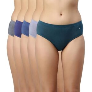 Enamor CR17 Women's Cotton Stretch Hipster Panties (Pack of 3)