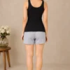 Buttery BB-103 Women's Cotton Stretch Camisole Back view