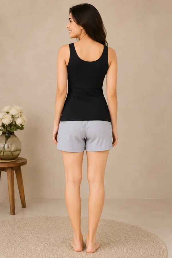 Buttery BB-103 Women's Cotton Stretch Camisole Back view