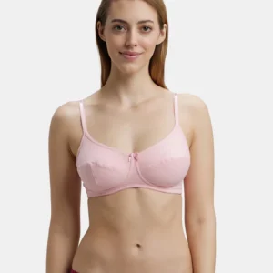 Jockey 1615 Women's Wirefree Non Padded Candy Pink