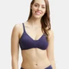 Jockey 1722 Women's Wirefree Non Padded Bra Navy