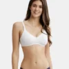 Jockey 1722 Women's Wirefree Non Padded Bra White