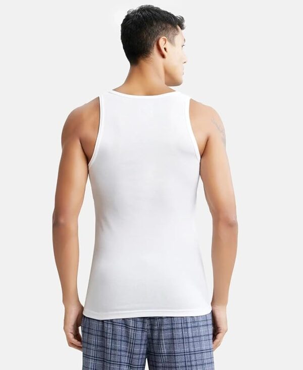 Jockey IC13 Men's Vest white back