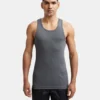 Jockey 9922 Men's Vest Charcoal