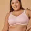 MAASHIE M4408 Women's Cotton Non Padded Bra Blush