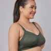 MAASHIE M4408 Women's Cotton Non Padded Bra Side